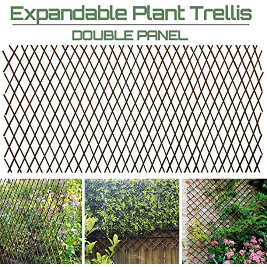 Nature Willow Trellis Expandable Plant Support Plant Climbing Lattices Trellis Willow Expandable Trellis Fence for Climbing Pla
Nature Willow Trellis Expandable Plant Support Plant Climbing Lattices Trellis Willow Expandable Trellis Fence for Climbing Pla