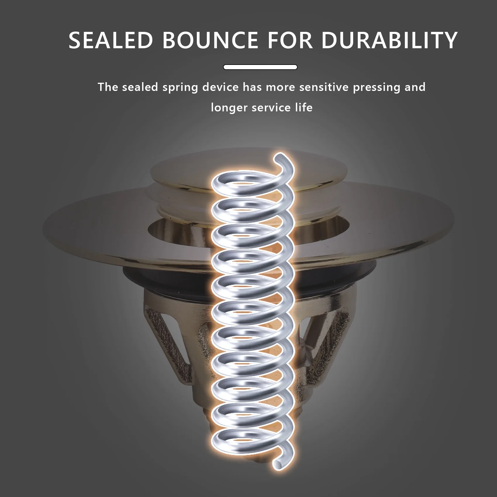 ABVT-Drain Fitting Washbasin, Universal -Up Valve Plug, Sink, Brass Anti-Clogging Strainer, Sink Plug, Sink Drain
ABVT-Drain Fitting Washbasin, Universal -Up Valve Plug, Sink, Brass Anti-Clogging Strainer, Sink Plug, Sink Drain