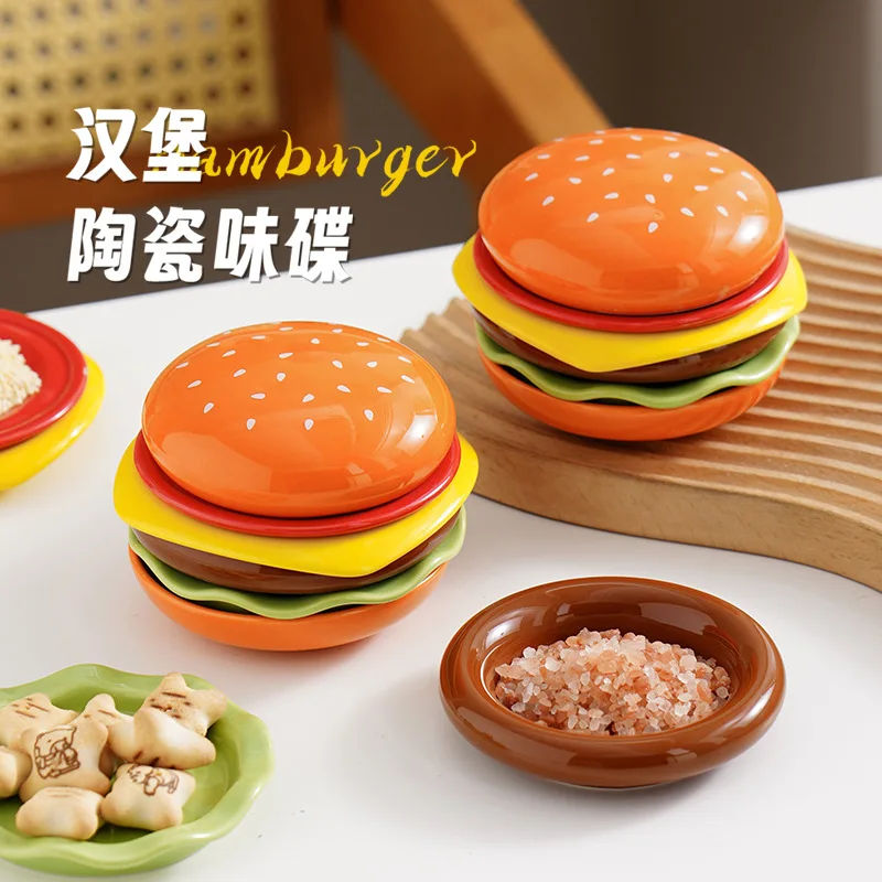 Creative Stackable Burger Plate Cover Burger 6-Layer Plate High Value Bone Mouth Plate Fun Sauce Container Table Decoration
Creative Stackable Burger Plate Cover Burger 6-Layer Plate High Value Bone Mouth Plate Fun Sauce Container Table Decoration