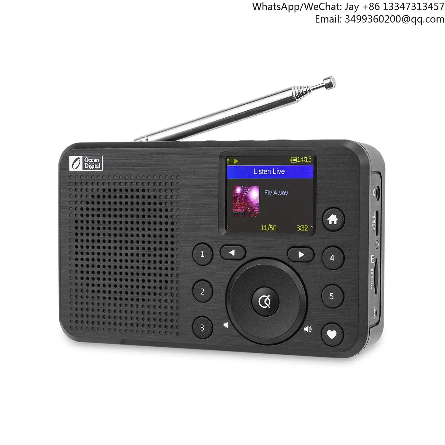 Портативное радио WR-18: компактное беспроводное интернет-радио с FM, питанием от аккумулятора, перезаряжаемое
Портативное радио WR-18: компактное беспроводное интернет-радио с FM, питанием от аккумулятора, перезаряжаемое