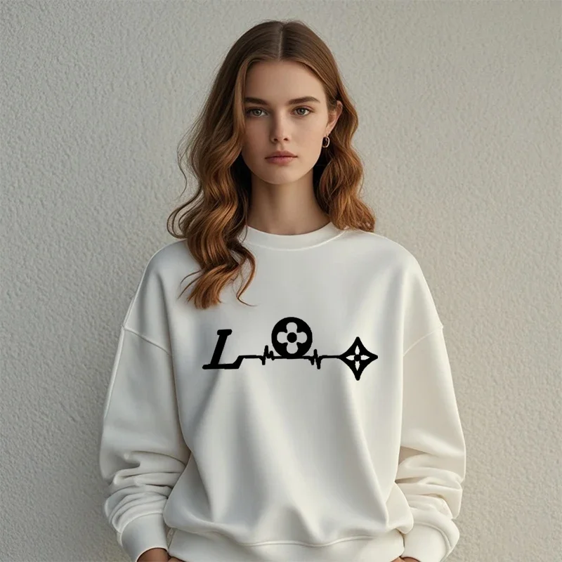 2024 Autumn and Winter New Printed Women's Crew Neck Trendy Sweater Unisex Couple Letters Fashion Casual Long Sleeve Trend 
2024 Autumn and Winter New Printed Women's Crew Neck Trendy Sweater Unisex Couple Letters Fashion Casual Long Sleeve Trend