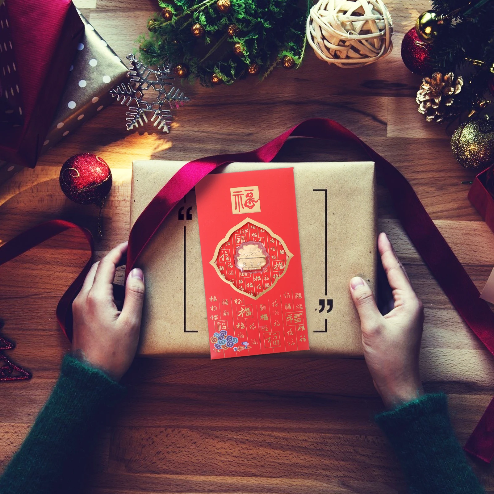 2 Pcs Cornucopia Red Packet Chinese Style Envelope New Year Envelopes Lunar Money Gift
2 Pcs Cornucopia Red Packet Chinese Style Envelope New Year Envelopes Lunar Money Gift