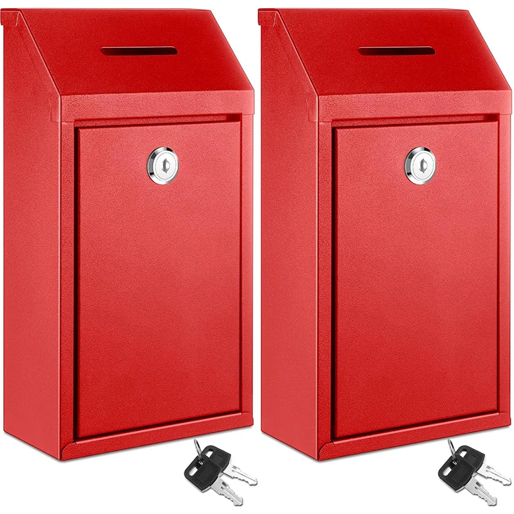 Customized Lockable Mailbox Metal Custom-made Outdoor Letter Box Customized Mail Post Box Mailbox Package Delivery Boxes
Customized Lockable Mailbox Metal Custom-made Outdoor Letter Box Customized Mail Post Box Mailbox Package Delivery Boxes