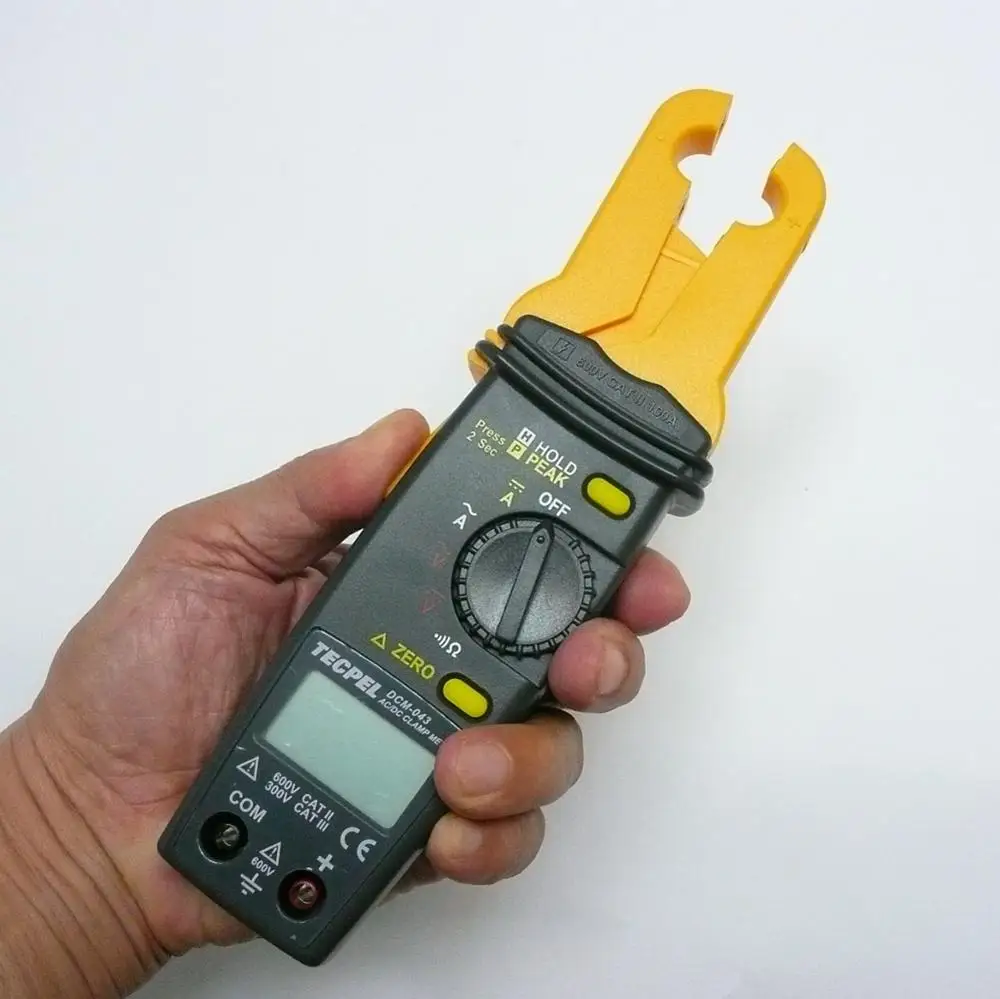 DTM-043 AC/DC Digital Display Clamp Multimeter with High Accuracy Current Measurement 0-600V 10-100A
DTM-043 AC/DC Digital Display Clamp Multimeter with High Accuracy Current Measurement 0-600V 10-100A