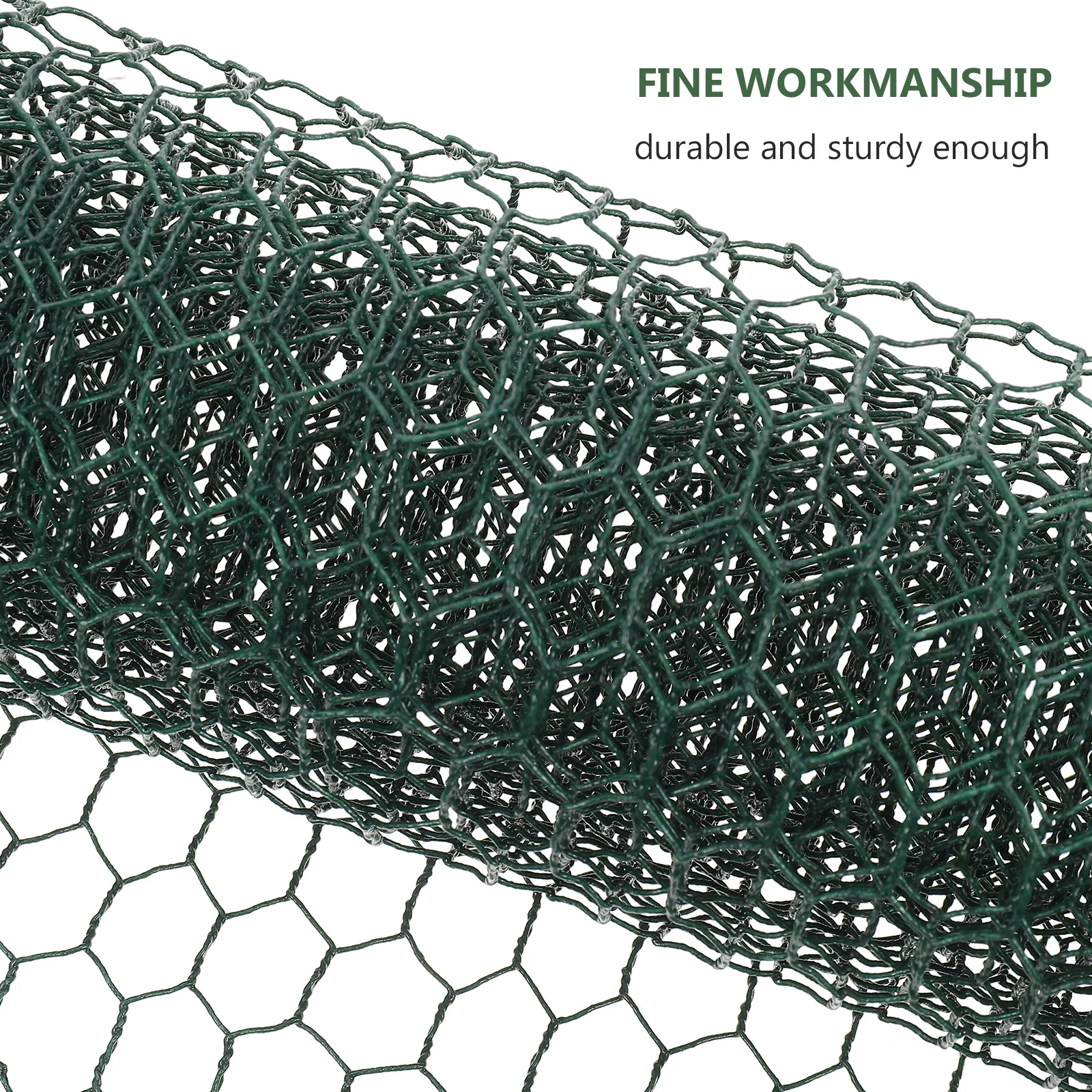 Green Coated Wire Net 40x200cm Durable Fence Mesh for Garden Plants Outdoor Projects Livestock Protective Netting Hexagonal
Green Coated Wire Net 40x200cm Durable Fence Mesh for Garden Plants Outdoor Projects Livestock Protective Netting Hexagonal