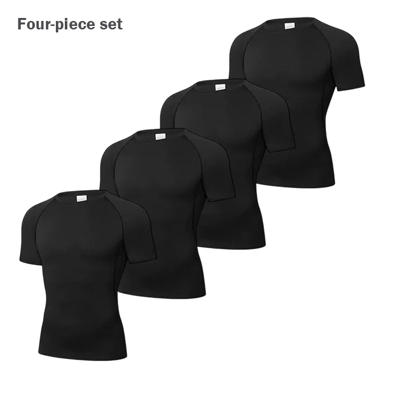 Мужская быстросохнущая спортивная эластичная дышащая одежда, отводящая влагу, подходит для бега на открытом воздухе, фитнеса, тренировок, удобная одежда
Мужская быстросохнущая спортивная эластичная дышащая одежда, отводящая влагу, подходит для бега на открытом воздухе, фитнеса, тренировок, удобная одежда