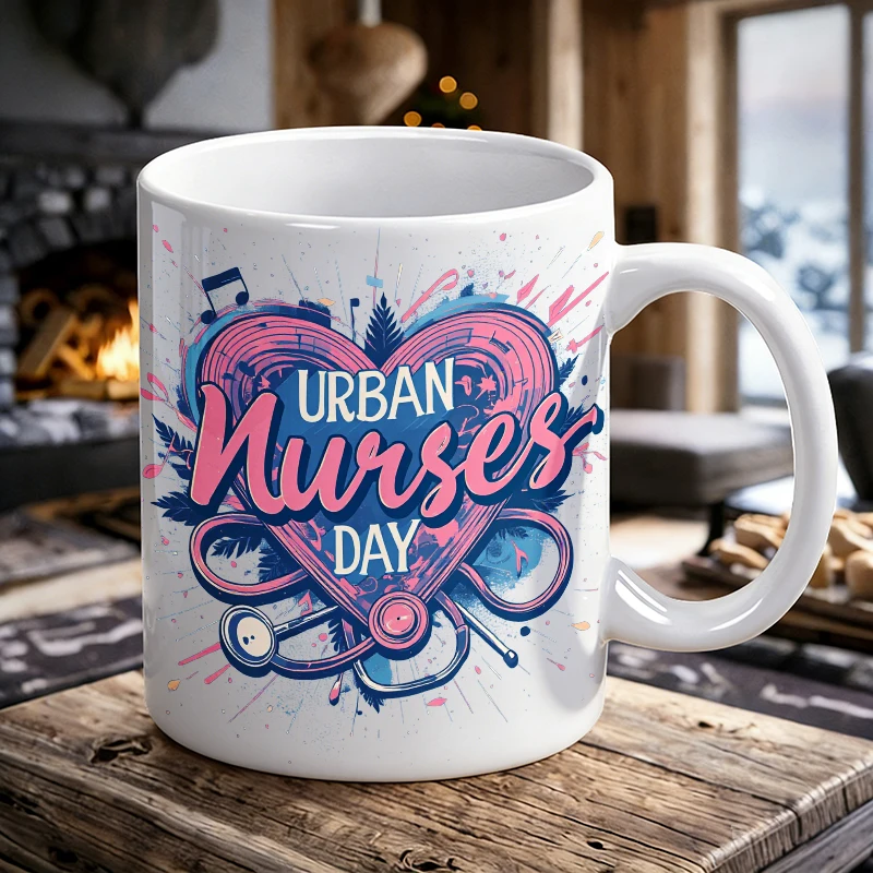 Urban Nurses Day Street Style Ceramic Mug Nurse Appreciation Coffee Cup, milk cup, office cup, gift for friends, fade-resistant
Urban Nurses Day Street Style Ceramic Mug Nurse Appreciation Coffee Cup, milk cup, office cup, gift for friends, fade-resistant