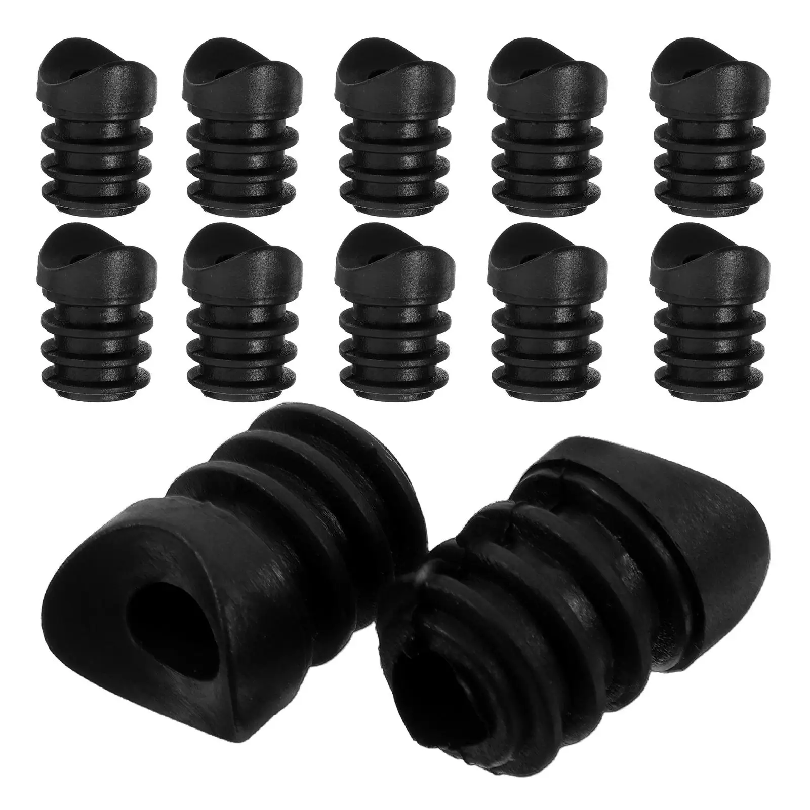 20 Pcs Caster Socket Inserts Furniture Wheel Pipe Plug Black Plastic Chair Feet Replacement Reliable Practical Floor
20 Pcs Caster Socket Inserts Furniture Wheel Pipe Plug Black Plastic Chair Feet Replacement Reliable Practical Floor