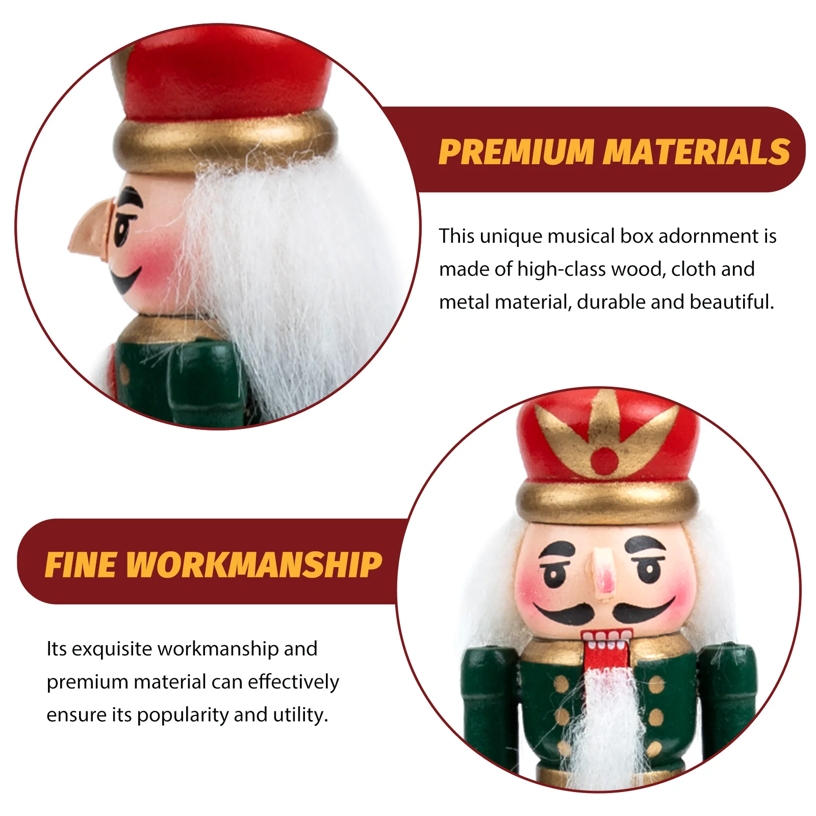 Nutcracker Music H Painted Xmas Style Rotating Musical Xmas Gift Case Home Supplies Desk naments Wooden Craft Gifts
Nutcracker Music H Painted Xmas Style Rotating Musical Xmas Gift Case Home Supplies Desk naments Wooden Craft Gifts