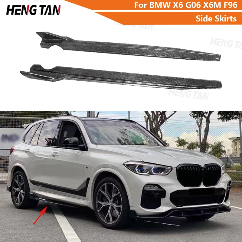 For BMW X6 G06 X6M F96 Carbon Fiber Car Front Bumper Splitter Front Lip Chin Spoiler Diffuser Parts Upgrade Body kit
For BMW X6 G06 X6M F96 Carbon Fiber Car Front Bumper Splitter Front Lip Chin Spoiler Diffuser Parts Upgrade Body kit