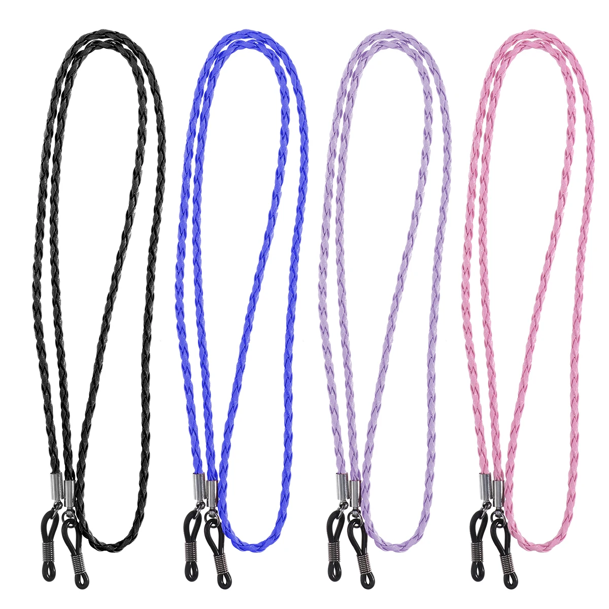 4pcs NonSlip GlassesRope AdjustableRubberGrips SteelCoils UniversalConnectors FitsMost GlassesFrames SunglassesSafety
4pcs NonSlip GlassesRope AdjustableRubberGrips SteelCoils UniversalConnectors FitsMost GlassesFrames SunglassesSafety