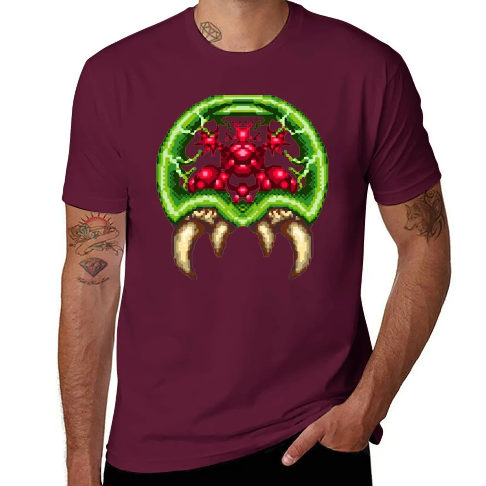Super Metroid - Giant Metroid T-Shirt cute clothes kawaii clothes plain t shirts men
Super Metroid - Giant Metroid T-Shirt cute clothes kawaii clothes plain t shirts men
