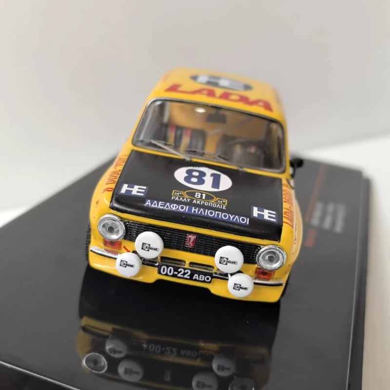 IXO 1:43 Масштаб LADA 1600R # 81 1977, имитация модели автомобиля из сплава, статическая коллекция, украшенные праздничные подарки, игрушки, сувенирный подарок
IXO 1:43 Масштаб LADA 1600R # 81 1977, имитация модели автомобиля из сплава, статическая коллекция, украшенные праздничные подарки, игрушки, сувенирный подарок