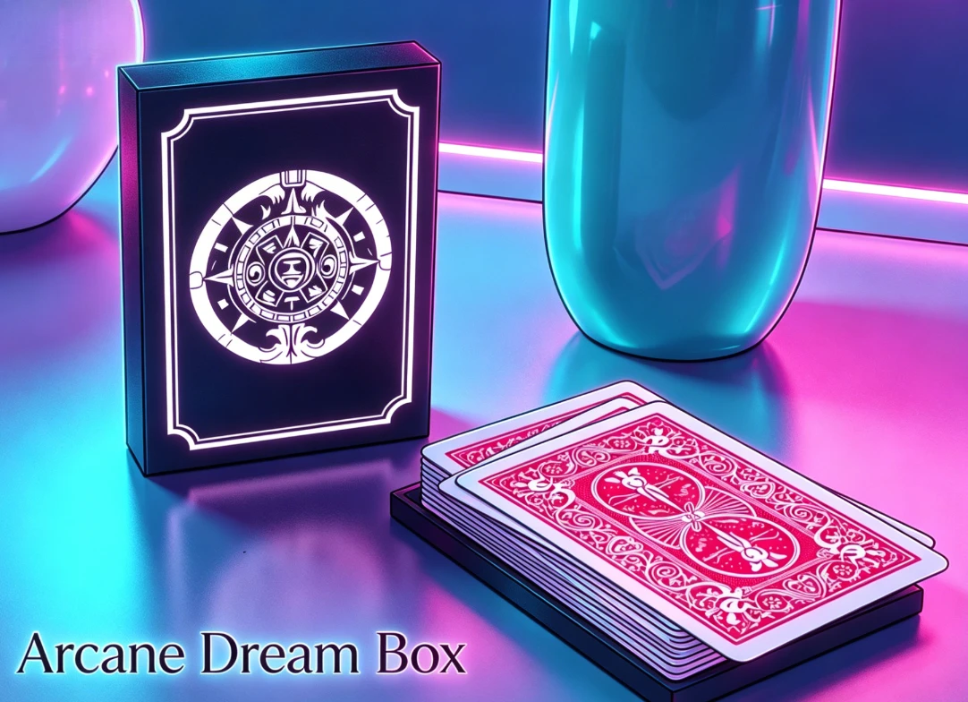 Arcane Dream Box Card Magic Trick Instant Poker Deck to Money Bills Transformation Illusion Mind Reading Prediction Gimmick
Arcane Dream Box Card Magic Trick Instant Poker Deck to Money Bills Transformation Illusion Mind Reading Prediction Gimmick