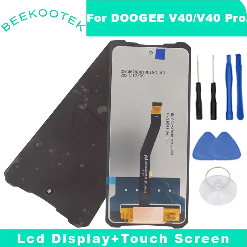 New Original DOOGEE V40 V40 Pro LCD Display Touch Screen Assembly Digitizer Accessories For DOOGEE V40 Pro Smart Phone
New Original DOOGEE V40 V40 Pro LCD Display Touch Screen Assembly Digitizer Accessories For DOOGEE V40 Pro Smart Phone