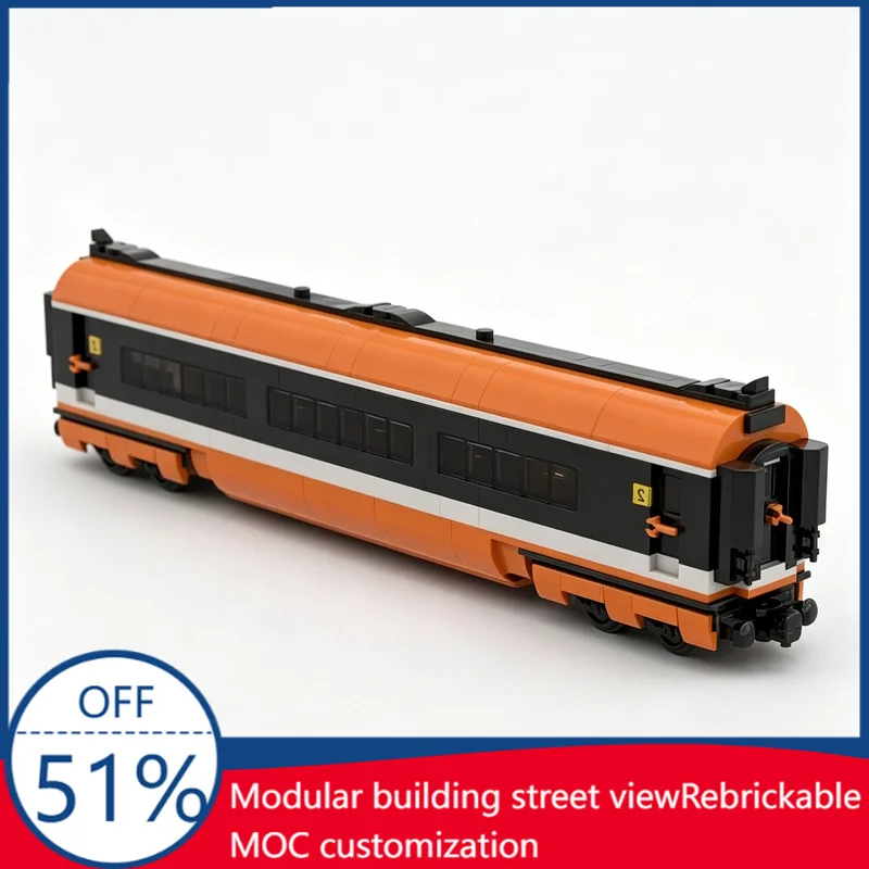 729Pcs TGV Sud-Est 2nd Class Coach Horizon Express 10233 MOC Custom Building Blocks High-Speed Train Carriage Model Assembly Toy
729Pcs TGV Sud-Est 2nd Class Coach Horizon Express 10233 MOC Custom Building Blocks High-Speed Train Carriage Model Assembly Toy