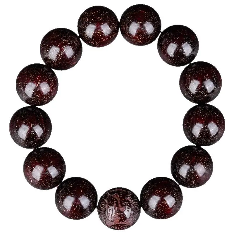 Natural Indian Small Leaf Rosewood Bracelet Sandalwood Carved Chinese Zodiac Beads for Men Meditation Prayer Gifts
Natural Indian Small Leaf Rosewood Bracelet Sandalwood Carved Chinese Zodiac Beads for Men Meditation Prayer Gifts