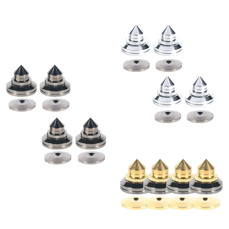 4 PCS 28X25mm Speakers Stand Feet Foot Pad Pure Copper Loudspeaker Box Spikes Cone Floor Foot Nail
4 PCS 28X25mm Speakers Stand Feet Foot Pad Pure Copper Loudspeaker Box Spikes Cone Floor Foot Nail