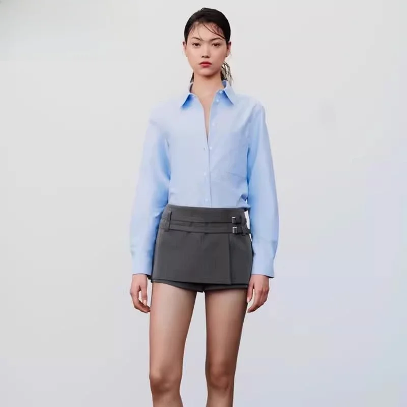 New 2024 Women's High Waist Versatile Belted Cli Cla Decorated ort Skirt Sli Slimming All-Match Spring Season Pure ...
New 2024 Women's High Waist Versatile Belted Cli Cla Decorated ort Skirt Sli Slimming All-Match Spring Season Pure ...