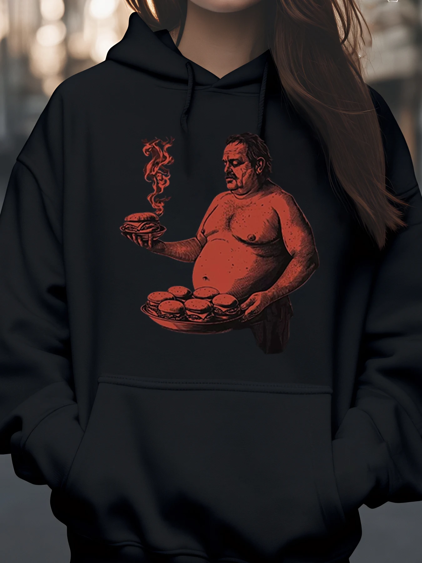 Pancake Man Print Hoodie Halloween Casual Wear for Men and Women
Pancake Man Print Hoodie Halloween Casual Wear for Men and Women