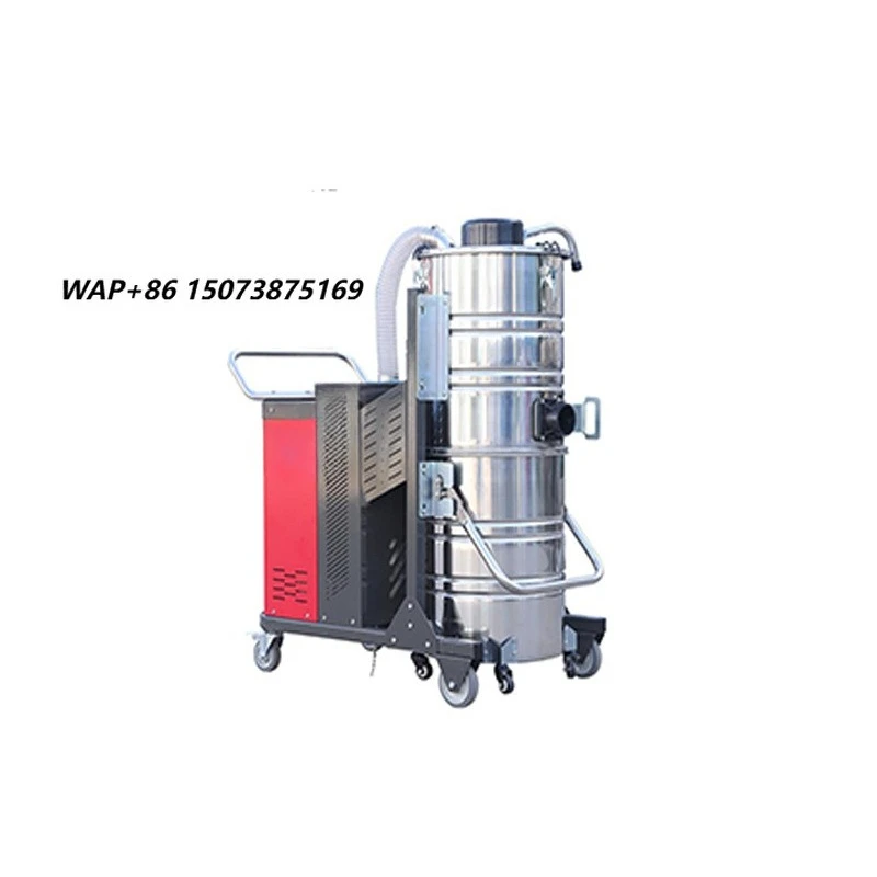 380V 5.5KW Stainless Steel Industrial Wet & Dry Vacuum Cleaner for Dust Removal
380V 5.5KW Stainless Steel Industrial Wet & Dry Vacuum Cleaner for Dust Removal