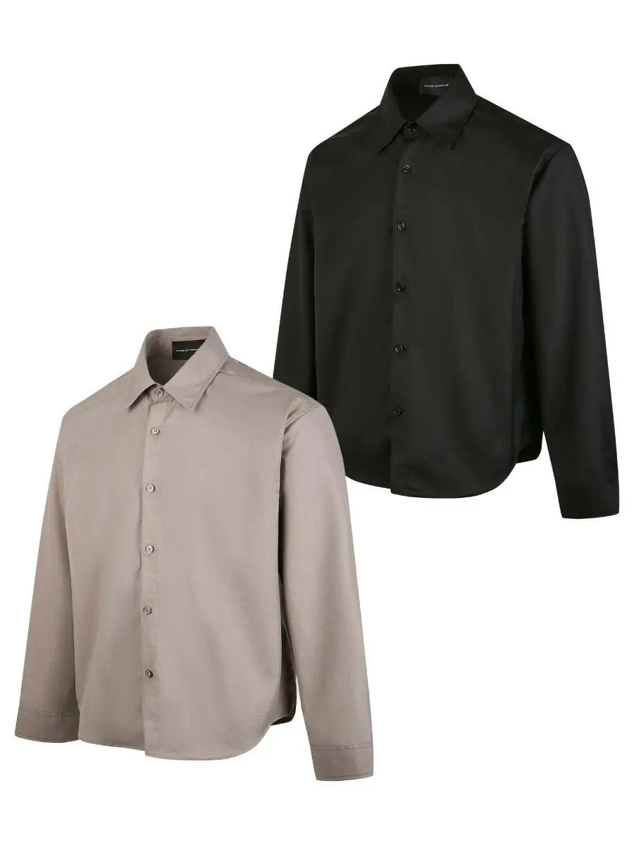 Мужская осенняя повседневная одежда: приталенная рубашка с длинным рукавом, тонкая смесовая ткань, чистый стиль, цветной воротник на пуговицах
Мужская осенняя повседневная одежда: приталенная рубашка с длинным рукавом, тонкая смесовая ткань, чистый стиль, цветной воротник на пуговицах