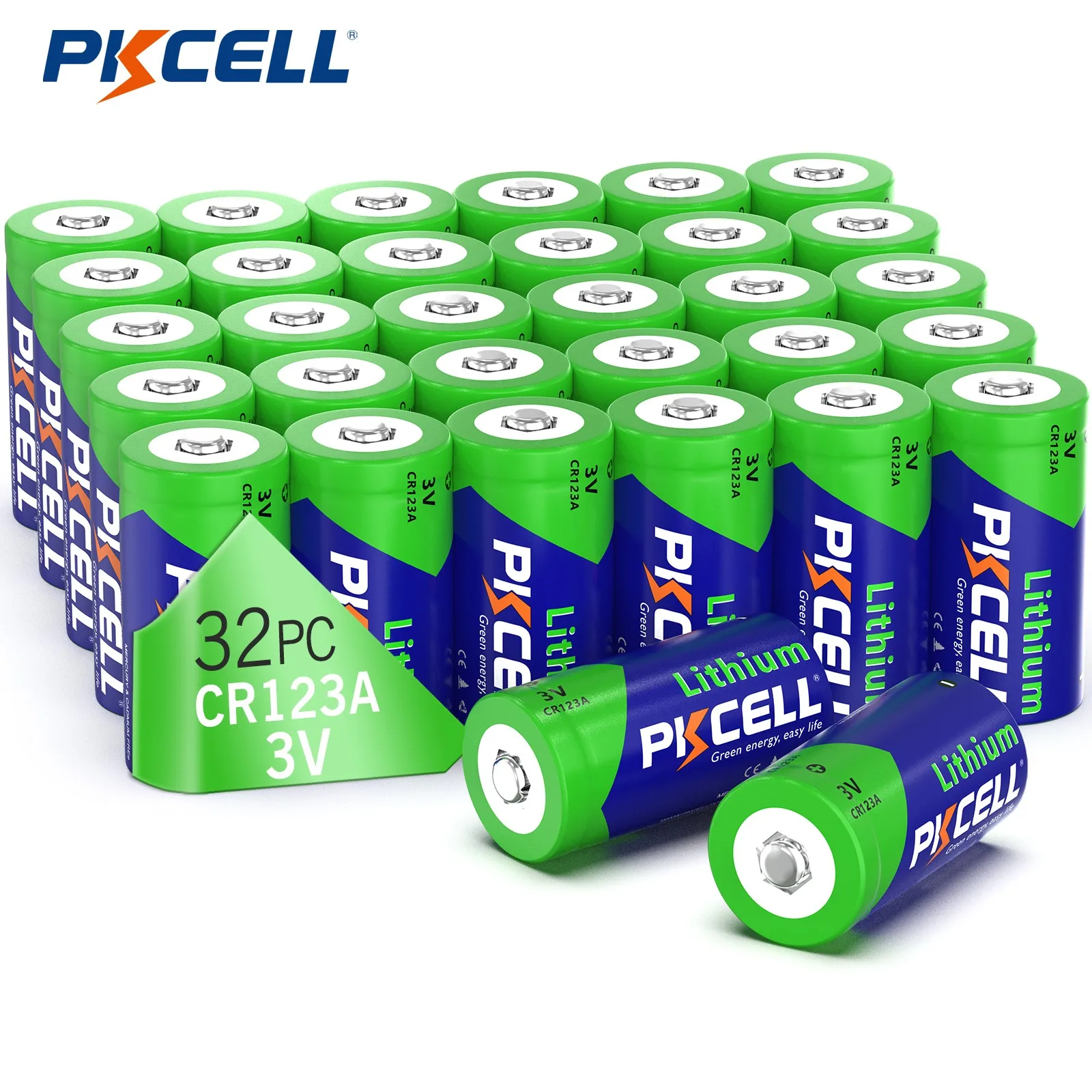 32PCS CR123A 3V Lithium Battery CR17345 16340 CR123 123A A123 DL123A Dry Primary Camera Flashlight Water Gas Meter Batteries
32PCS CR123A 3V Lithium Battery CR17345 16340 CR123 123A A123 DL123A Dry Primary Camera Flashlight Water Gas Meter Batteries