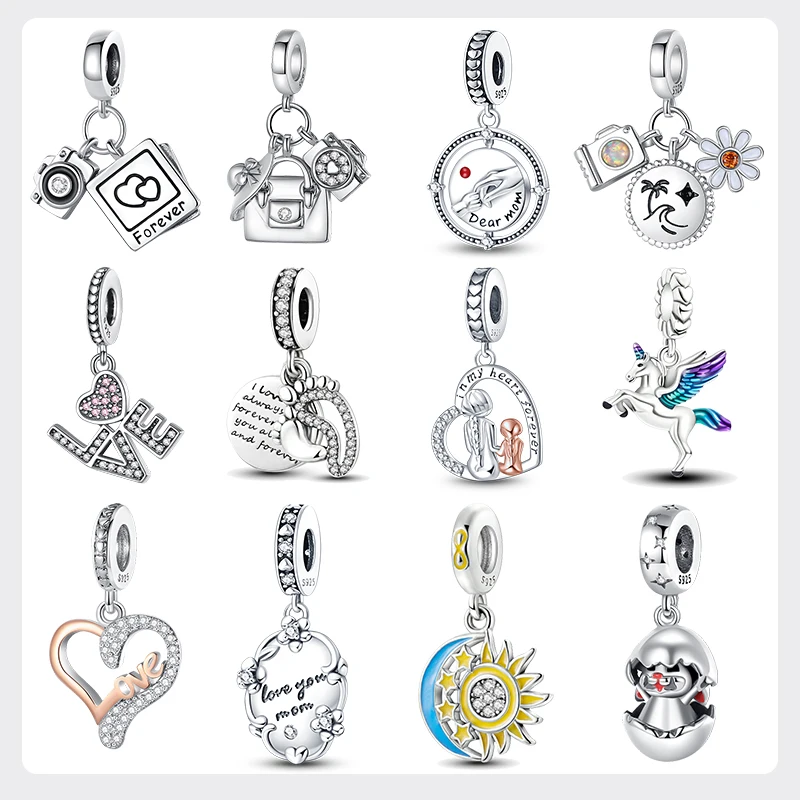 2023 New 925 Sterling Silver Charms for Jewerl Making Fit Pandora Bracelet Bangle Travel Camera Love Envelope Pendant DIY Gift
2023 New 925 Sterling Silver Charms for Jewerl Making Fit Pandora Bracelet Bangle Travel Camera Love Envelope Pendant DIY Gift