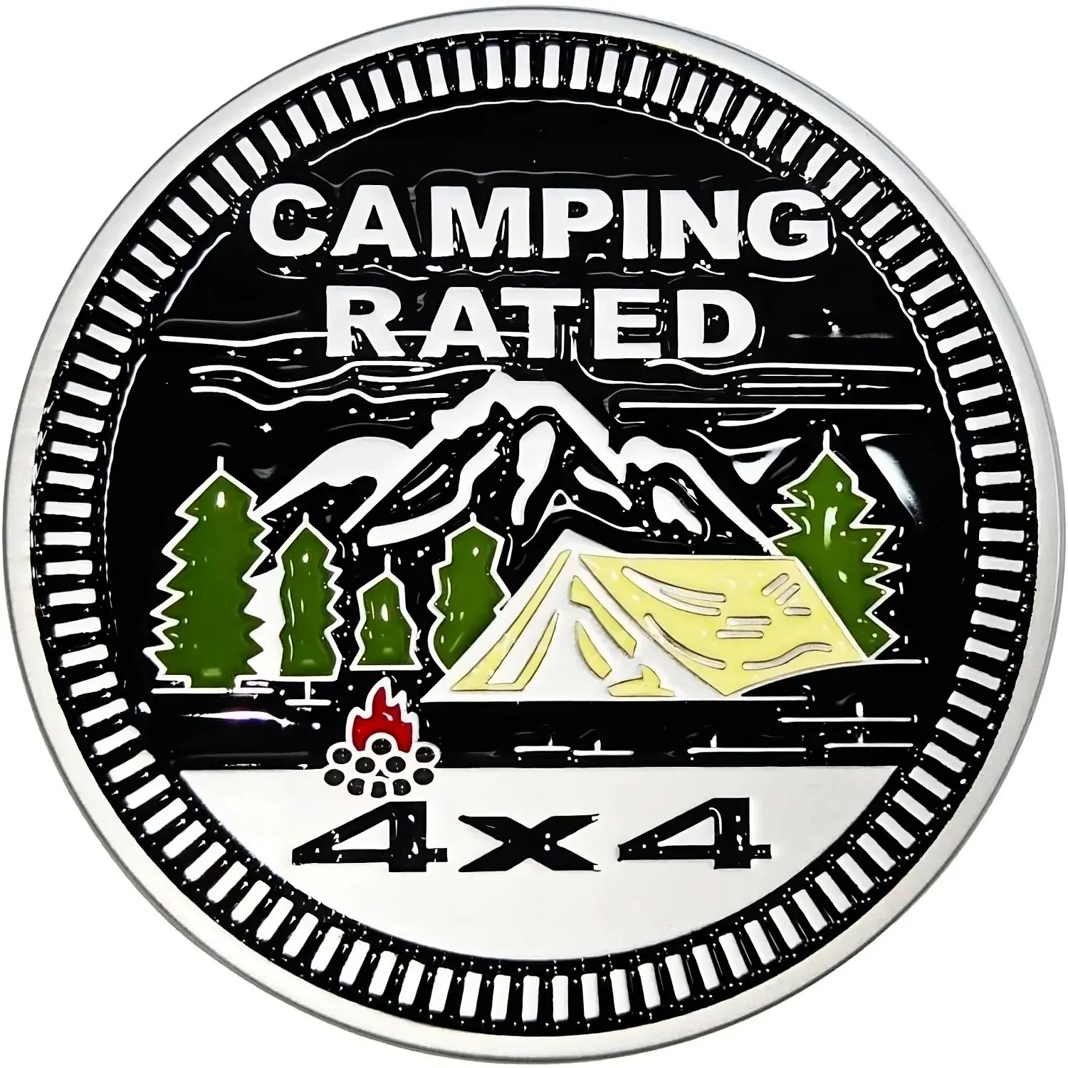Car Stickers Camping Rated Automotive Badge, Nice Car Decals 4 X 4,3D Round Automotive Badges Car Emblem Decals
Car Stickers Camping Rated Automotive Badge, Nice Car Decals 4 X 4,3D Round Automotive Badges Car Emblem Decals