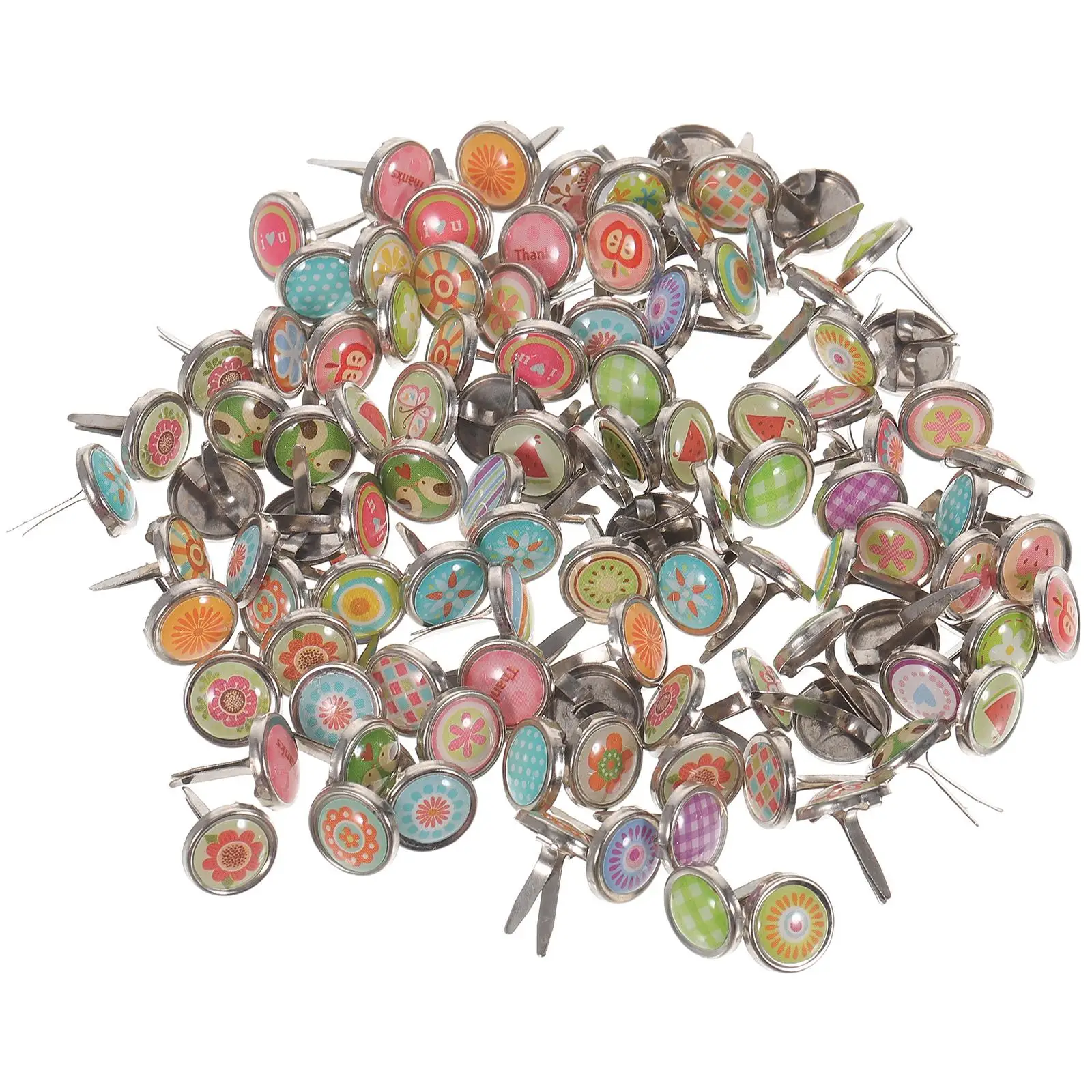 100 Pcs Pastel Mini Round Brads Scrapbooking Craft Metal Brad Paper Making Photo Ribbon Holder Non Fading Easy Install
100 Pcs Pastel Mini Round Brads Scrapbooking Craft Metal Brad Paper Making Photo Ribbon Holder Non Fading Easy Install