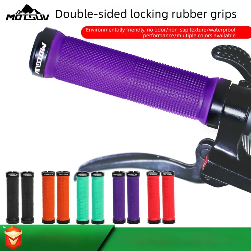 MOTSUV 1 Pair MTB BMX Durable Anti-Vibration Non-Slip Rubber Straight Handlebar Grips, Dual Lock-on Fit 22.2mm Off-Road Cycling
MOTSUV 1 Pair MTB BMX Durable Anti-Vibration Non-Slip Rubber Straight Handlebar Grips, Dual Lock-on Fit 22.2mm Off-Road Cycling