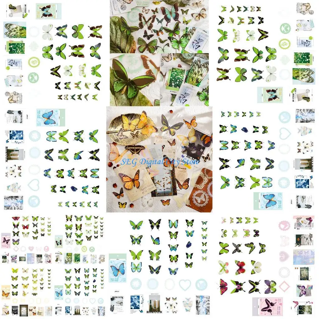 U75B Tear Resistant Butterfly Sticker Glowing Decoration Suitable for Diaries Album Gift Party Supplies Projects Stationerys
U75B Tear Resistant Butterfly Sticker Glowing Decoration Suitable for Diaries Album Gift Party Supplies Projects Stationerys