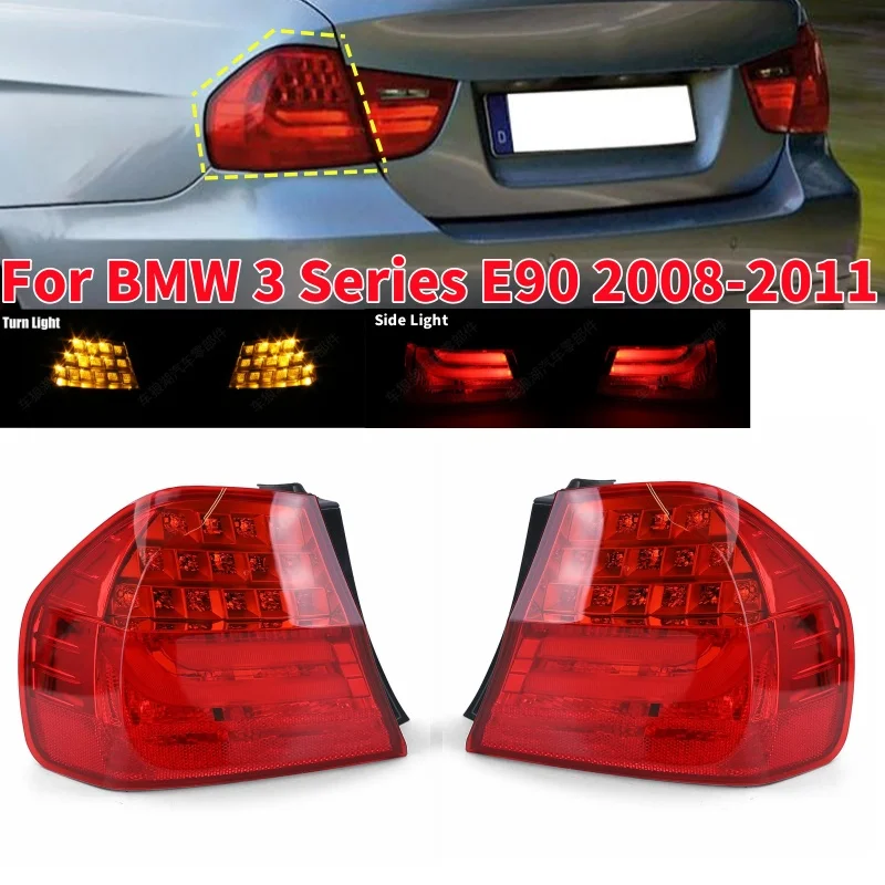Left/Right LED Taillight Car Rear Signal Brake Lamp For BMW 3 Series E90 2008-2011 (EU Version)
Left/Right LED Taillight Car Rear Signal Brake Lamp For BMW 3 Series E90 2008-2011 (EU Version)