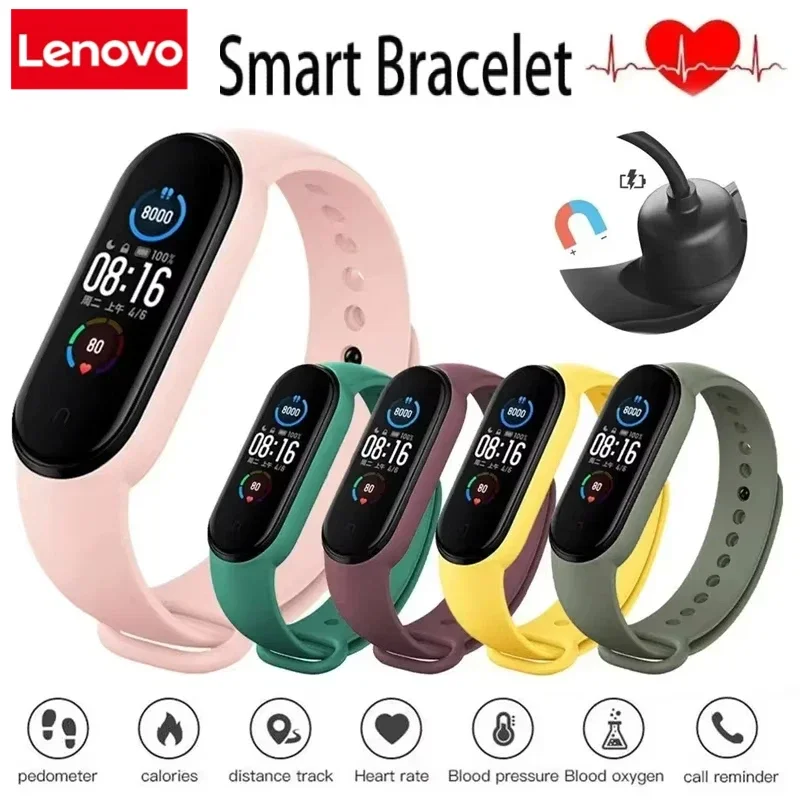 Lenovo Smart band Movement Watch Step count Bluetooth Synchronous Phone Information Smartwatch For Men Women Students 2025 New
Lenovo Smart band Movement Watch Step count Bluetooth Synchronous Phone Information Smartwatch For Men Women Students 2025 New