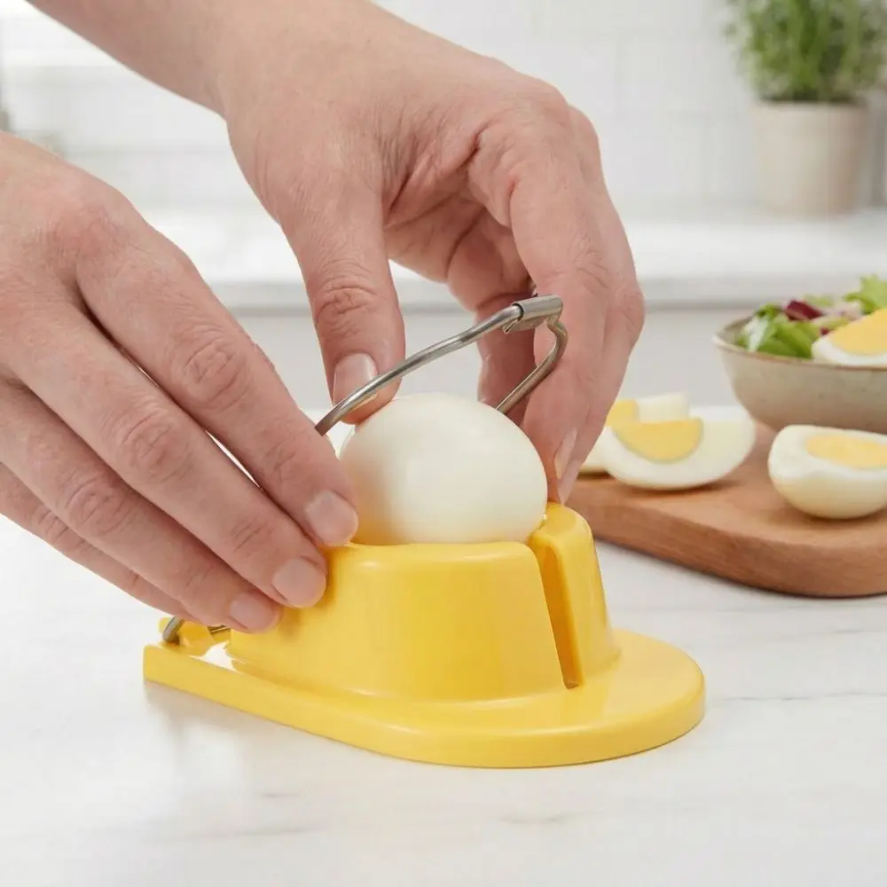 Portable Handheld Boiled Egg Slicer Labor-saving Rust Resistant Songhua Eggs Divider Efficient Two Cutters Fruit Cutter Salads
Portable Handheld Boiled Egg Slicer Labor-saving Rust Resistant Songhua Eggs Divider Efficient Two Cutters Fruit Cutter Salads