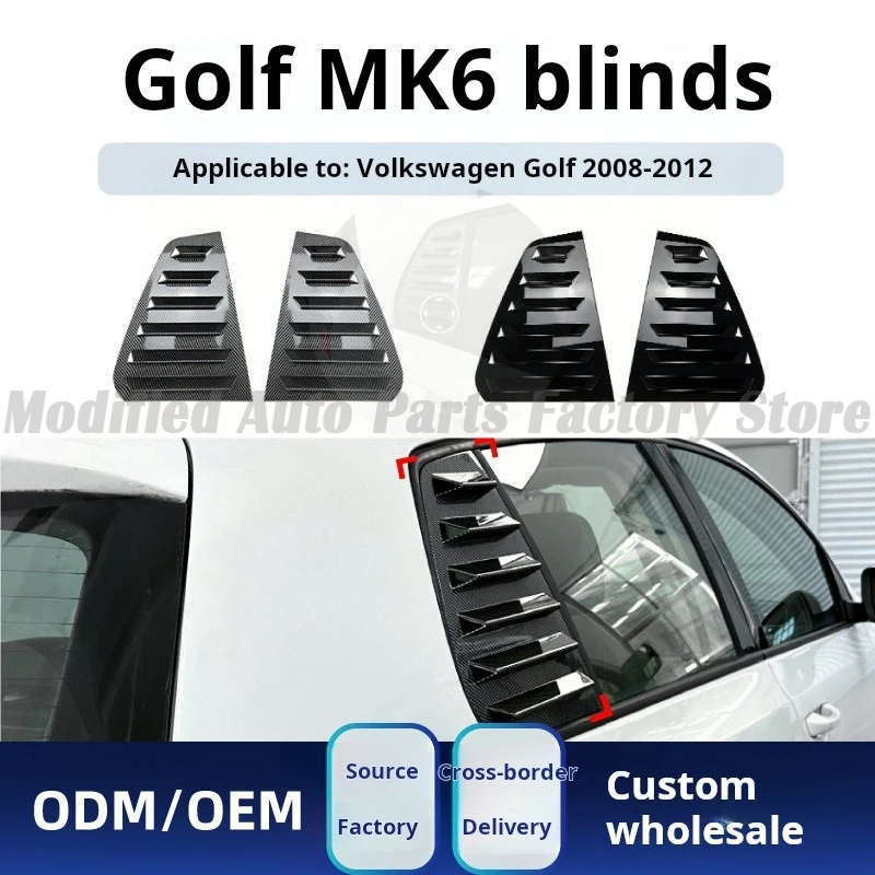 Suitable for Volkswagen Golf Golf 6 High 6 MK6 2008-12 Triangle Window Blinds Car Sticker Modification
Suitable for Volkswagen Golf Golf 6 High 6 MK6 2008-12 Triangle Window Blinds Car Sticker Modification