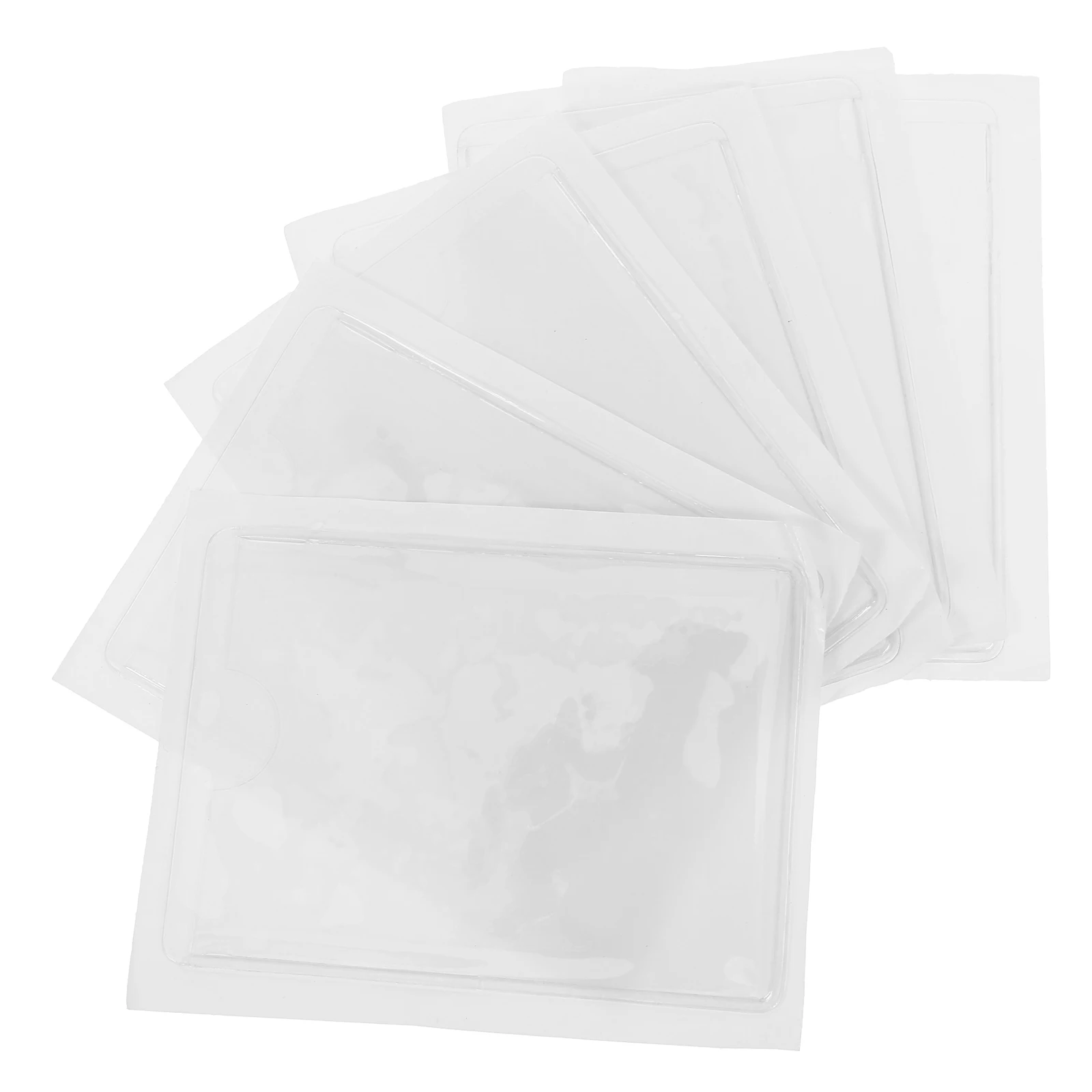 6 Pcs Self Adhesive Card Holder Clear Plastic Sleeves 7 2x10 CM Vertical Transparent Labels Price Tags Pocket Protector
6 Pcs Self Adhesive Card Holder Clear Plastic Sleeves 7 2x10 CM Vertical Transparent Labels Price Tags Pocket Protector