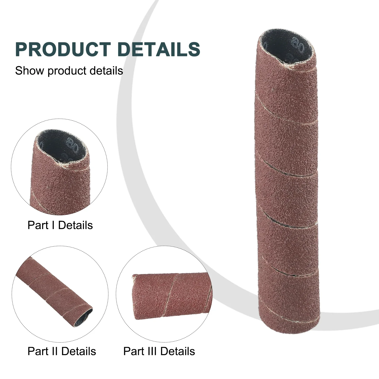 Vibrating Spindle Sander Sleeves 1PC 4 5inch Sanding Drum Alumina Abrasive Multi Purpose Polishing Tools 80/150/240 Grit
Vibrating Spindle Sander Sleeves 1PC 4 5inch Sanding Drum Alumina Abrasive Multi Purpose Polishing Tools 80/150/240 Grit
