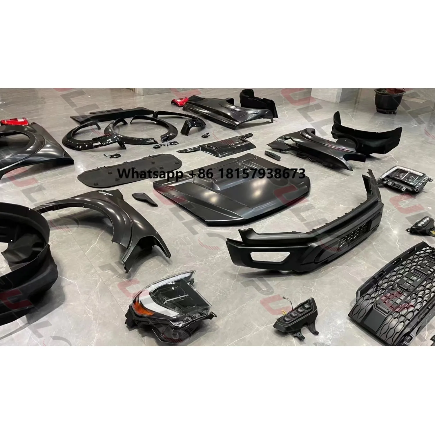 For 2012-2021 FOR-D Ranger to 2021 F150 Raptor Style Body Kit Include Front Bumper with Grille Hood Fenders Auto Lamps Eyebrows
For 2012-2021 FOR-D Ranger to 2021 F150 Raptor Style Body Kit Include Front Bumper with Grille Hood Fenders Auto Lamps Eyebrows