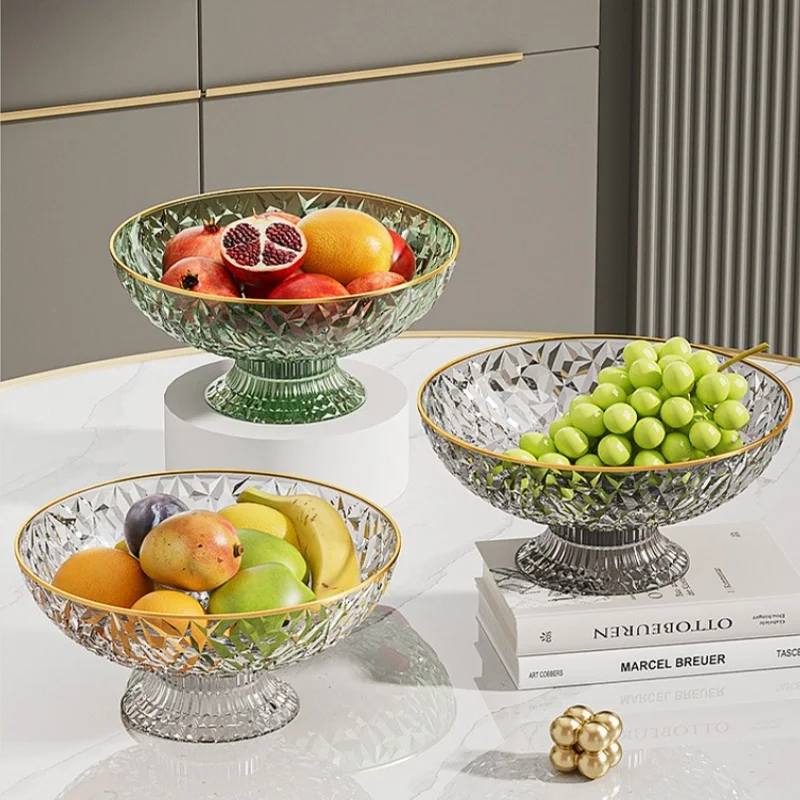 Crystal Design Plastic Fruit Tray That Can Be Drained To Place Snacks Bread Suitable for Placing in Living Rooms Offices Hotels
Crystal Design Plastic Fruit Tray That Can Be Drained To Place Snacks Bread Suitable for Placing in Living Rooms Offices Hotels