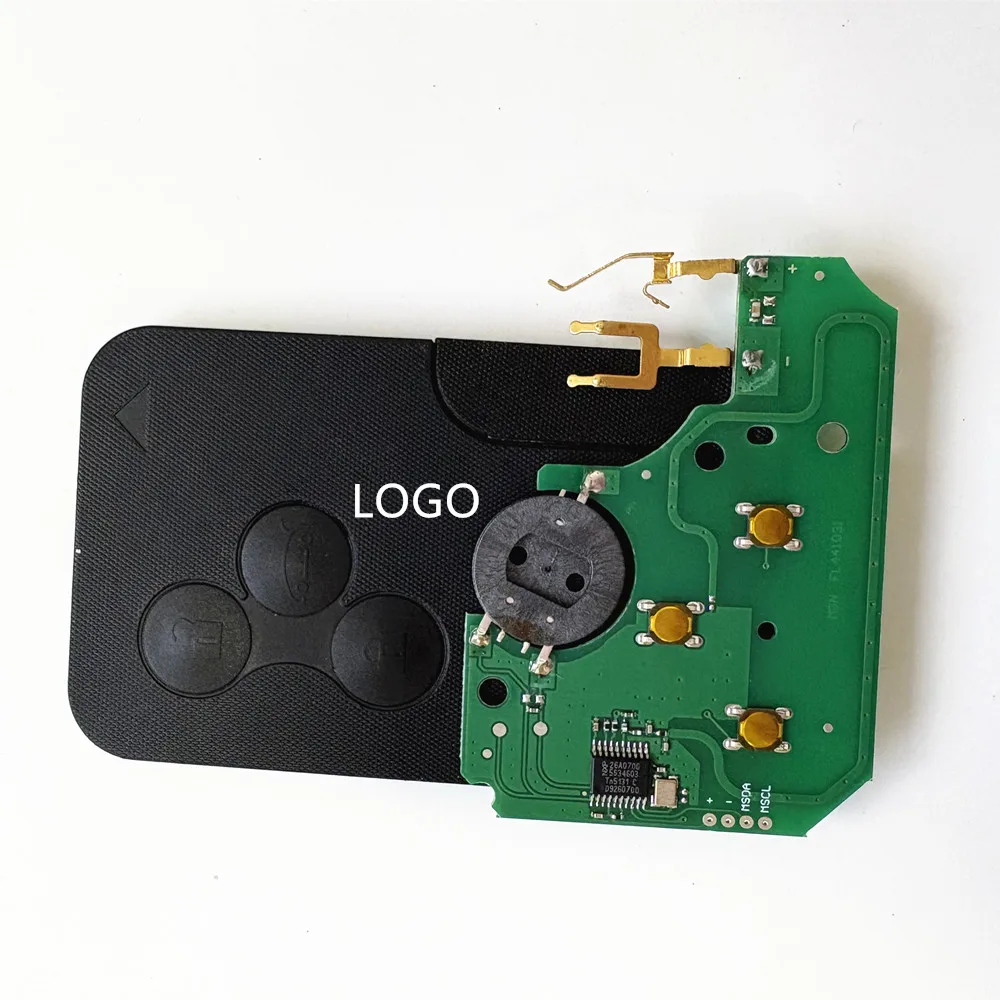 2pcs high quality 3 Button Remote Key 433Mhz PCF7947 Chip For Renault Megane 2 3 Scenic Clio 2003-2008 Emergency Grand Card
2pcs high quality 3 Button Remote Key 433Mhz PCF7947 Chip For Renault Megane 2 3 Scenic Clio 2003-2008 Emergency Grand Card