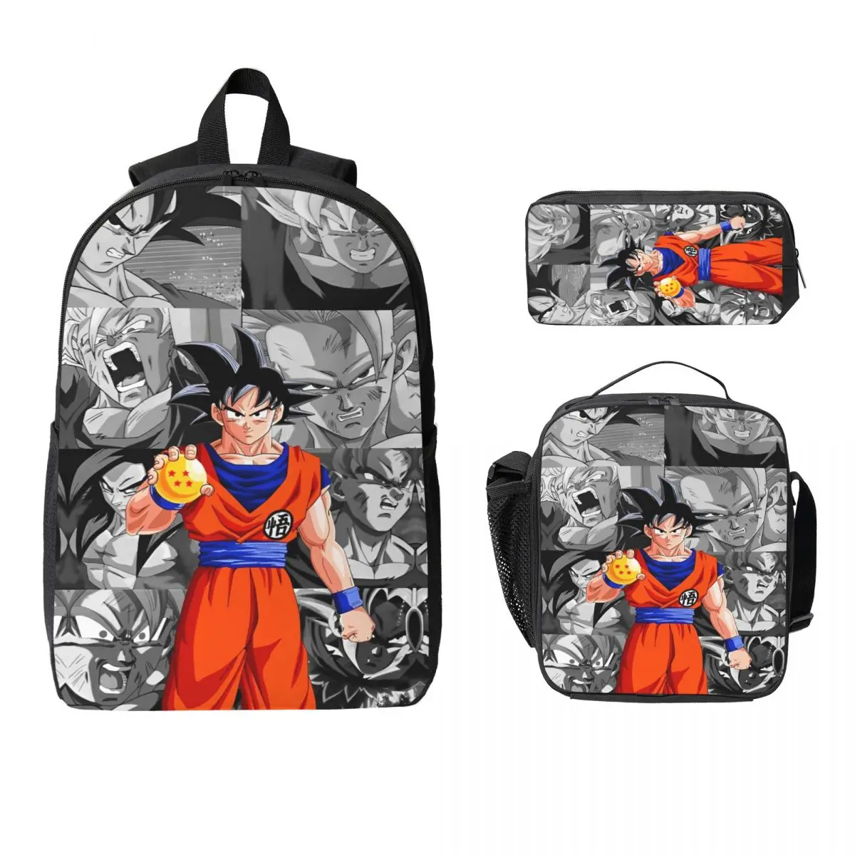 DragonBallZ Kids Backpack Lunch Box Pencil Boxes for Boys Girls Backpacks School bag Bookbag Set
DragonBallZ Kids Backpack Lunch Box Pencil Boxes for Boys Girls Backpacks School bag Bookbag Set