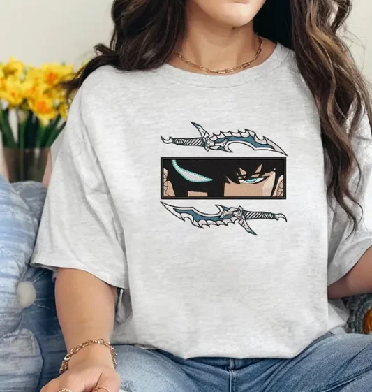 Solo Leveling Tee Merch T-shirts Cosplay Women Men Fashion Casual Crewneck Short Sleeve Streetwear T-shirt Gift Clothing New
Solo Leveling Tee Merch T-shirts Cosplay Women Men Fashion Casual Crewneck Short Sleeve Streetwear T-shirt Gift Clothing New