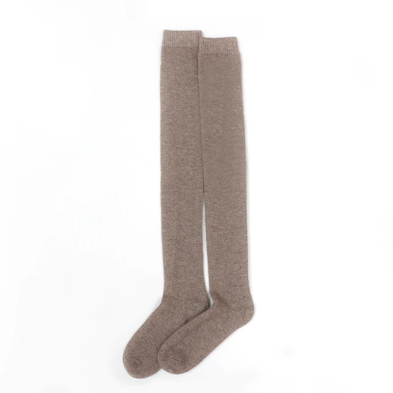 100% Cashmere Women Stockings New Fashion Autumn Casual Solid Color Warm Socks For Woman Soft Winter Knee High Socks Long
100% Cashmere Women Stockings New Fashion Autumn Casual Solid Color Warm Socks For Woman Soft Winter Knee High Socks Long