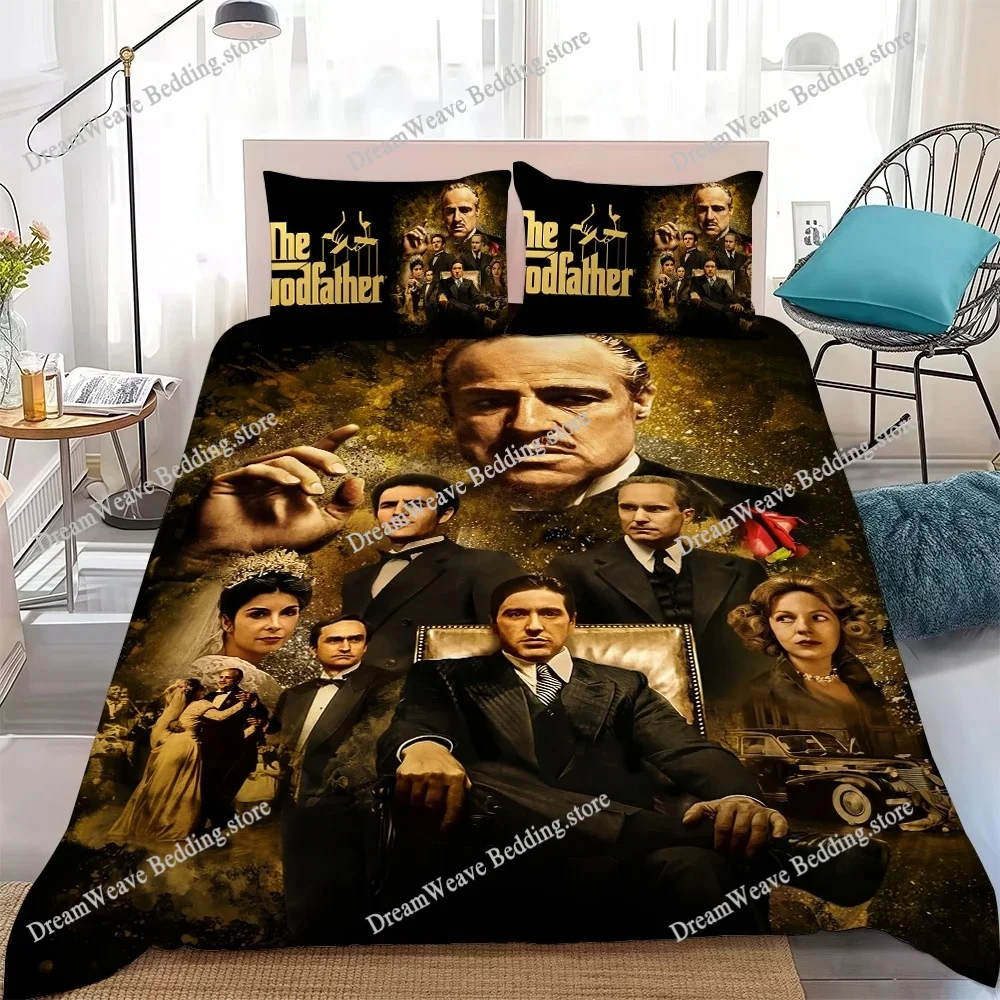 Classic Film The Godfather Duvet Cover Set Home Style Bedding Soft Laundry Cotton Bed Student Dormitory Gift
Classic Film The Godfather Duvet Cover Set Home Style Bedding Soft Laundry Cotton Bed Student Dormitory Gift