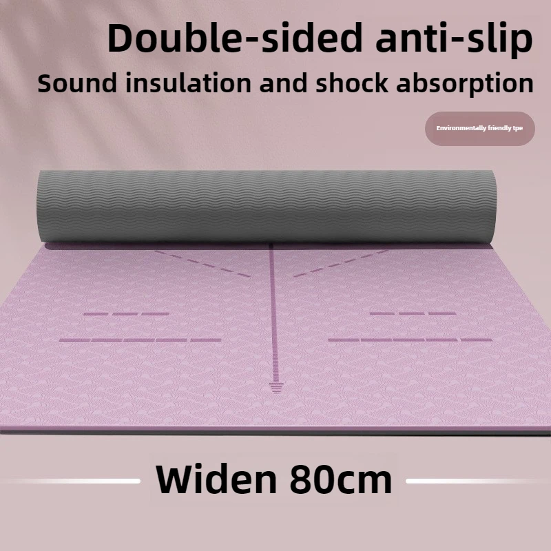 Yoga mat for girls, shock absorption, silent non-slip floor mat, home thickened sports, dance fitness
Yoga mat for girls, shock absorption, silent non-slip floor mat, home thickened sports, dance fitness