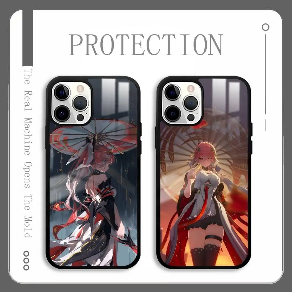 Cute Changli Wuthering Waves Phone Case For IPhone 16 15 14 13 12 11 Pro Max Plus Mini Plus Hard Mirror Surface Protect Funda 
Cute Changli Wuthering Waves Phone Case For IPhone 16 15 14 13 12 11 Pro Max Plus Mini Plus Hard Mirror Surface Protect Funda
