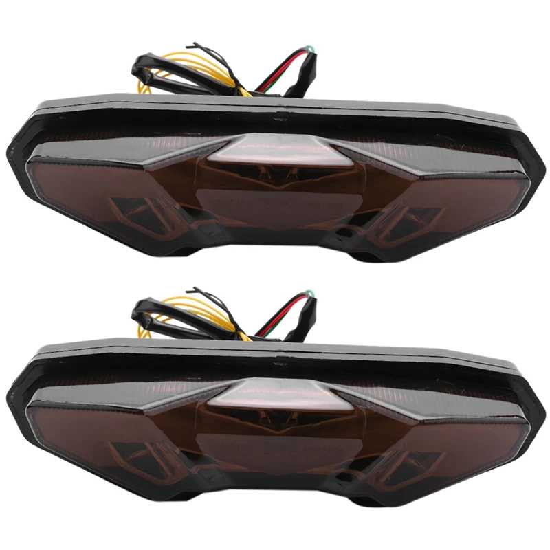 2X Motorcycle Integrated LED Tail Light Turn Signal Clear For Yamaha Mt-09 Fz-09 Mt-09 Tracer
2X Motorcycle Integrated LED Tail Light Turn Signal Clear For Yamaha Mt-09 Fz-09 Mt-09 Tracer