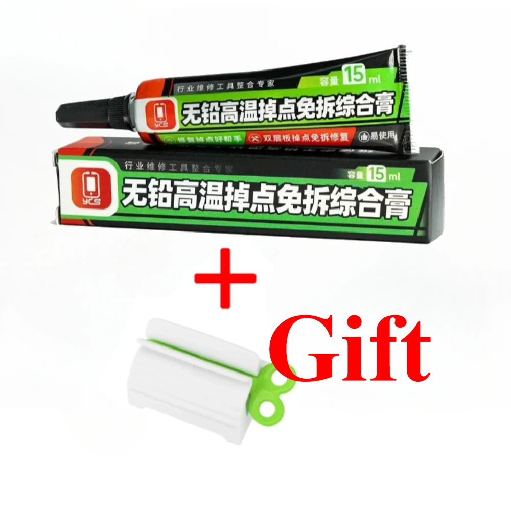 YCS Lead-free High Temperature Drop Point Free Disassembly Comprehensive Paste for Mobile Phone Repair Welding Repair Flux Tools
YCS Lead-free High Temperature Drop Point Free Disassembly Comprehensive Paste for Mobile Phone Repair Welding Repair Flux Tools