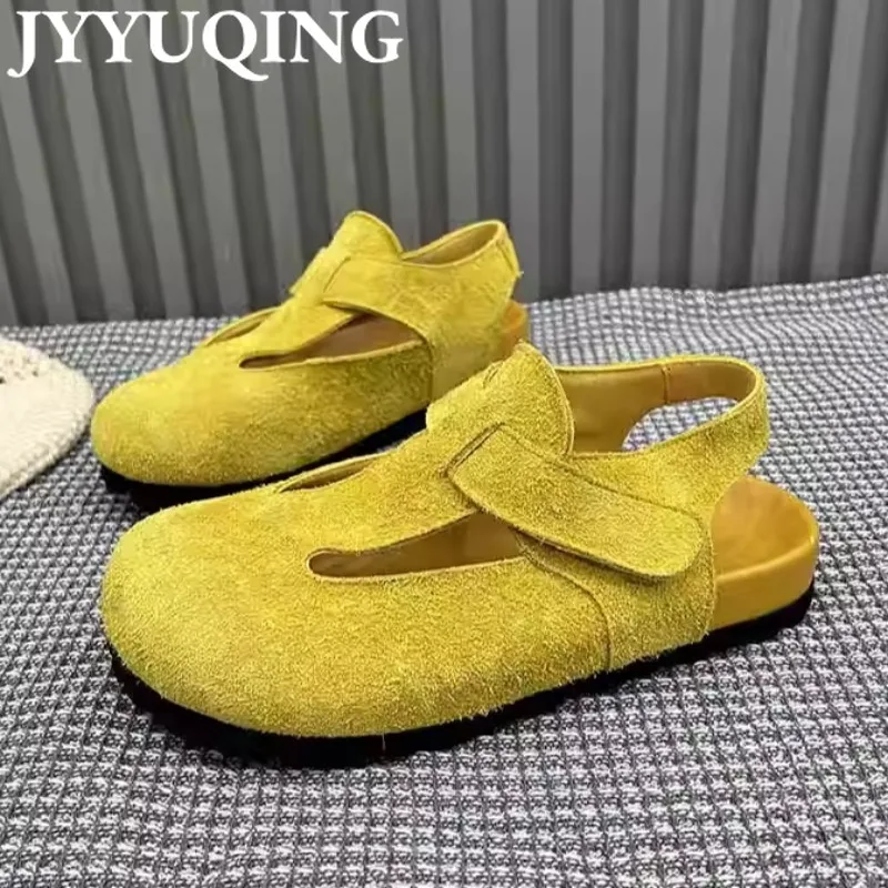 Hollow Flats Women Sandals Platform Slippers Casual Loafers Woman Shoes Slingback 2025 Trend New Suede Shoes Sandalias De Mujer
Hollow Flats Women Sandals Platform Slippers Casual Loafers Woman Shoes Slingback 2025 Trend New Suede Shoes Sandalias De Mujer